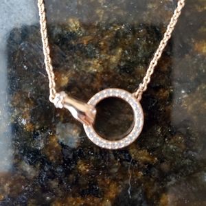 Rose Gold Swarovski Necklace